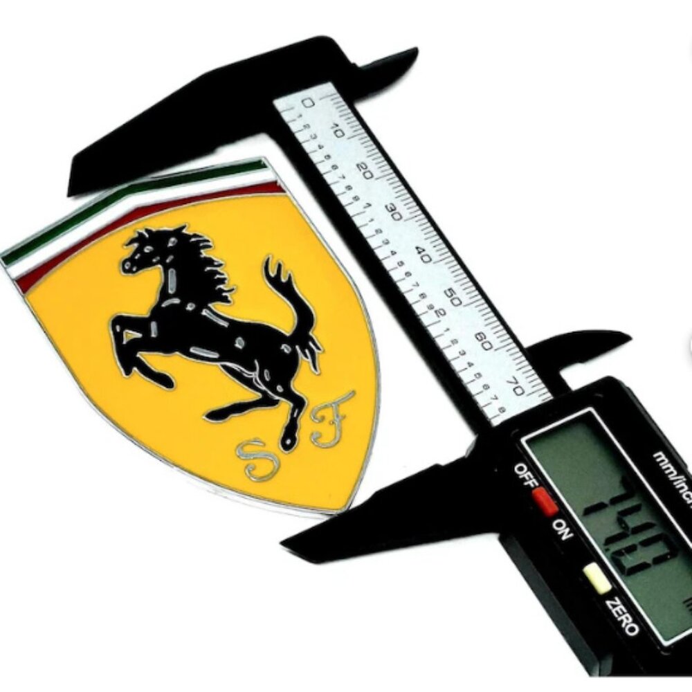 Ferrari’s Prancing Horse LogoFender Emblem Badge For Rari 488 458 Gto Gt… - Picture 4 of 7